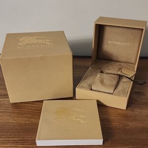 Burberry Tan Watch Box
